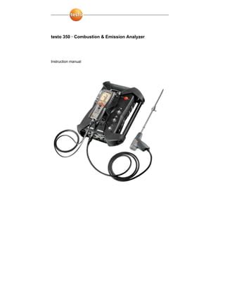 testo 335 flue gas analyzer|testo 350 manual pdf.